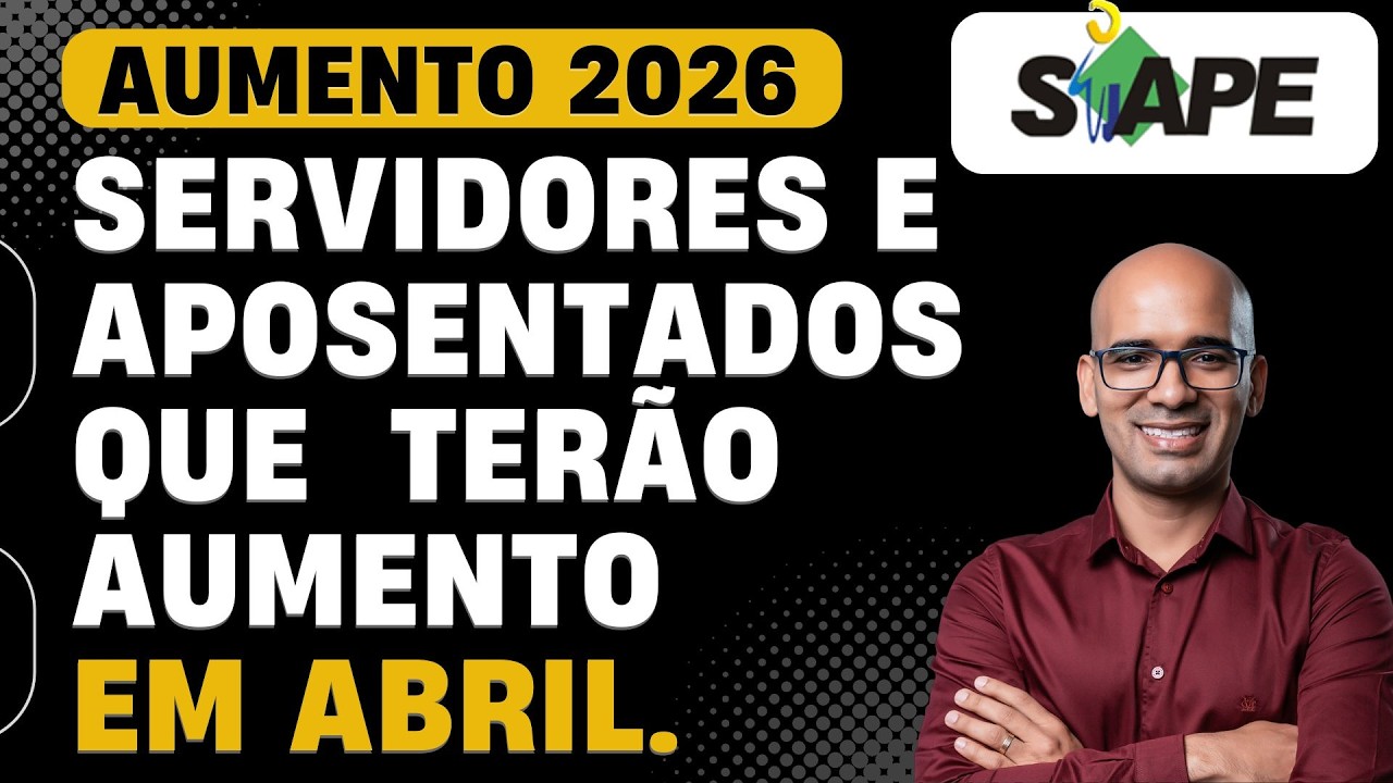 AUMENTO SIAPE 2026 - Resumo e dúvidas direto ao ponto. #siape #reajuste #servidorespublicos