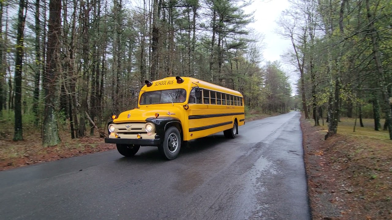 1956 ford Superior School Bus restored 2021