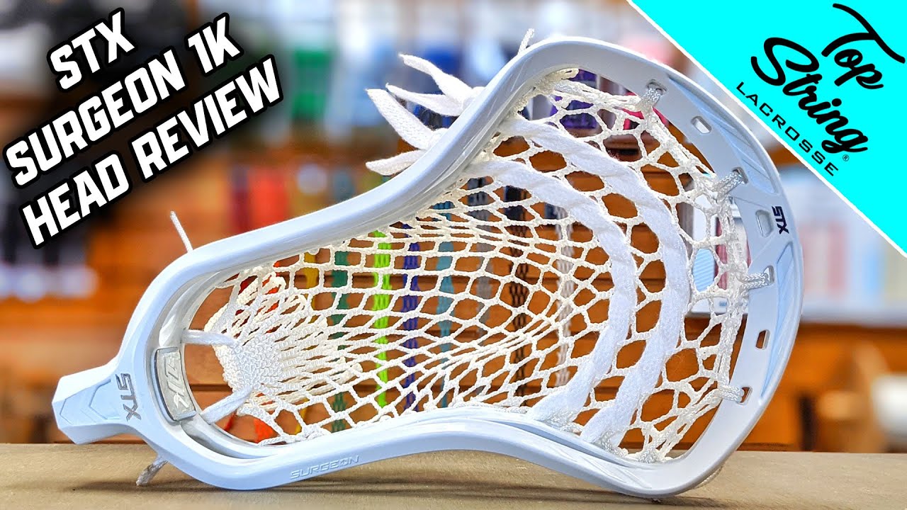 STX Surgeon 1K Lacrosse Head Review | Top String Lacrosse
