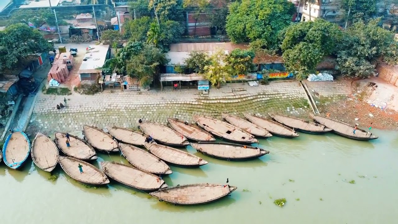 Exploring The Beauty of Khulna City. Jailkhana Ghat- Khulna. 