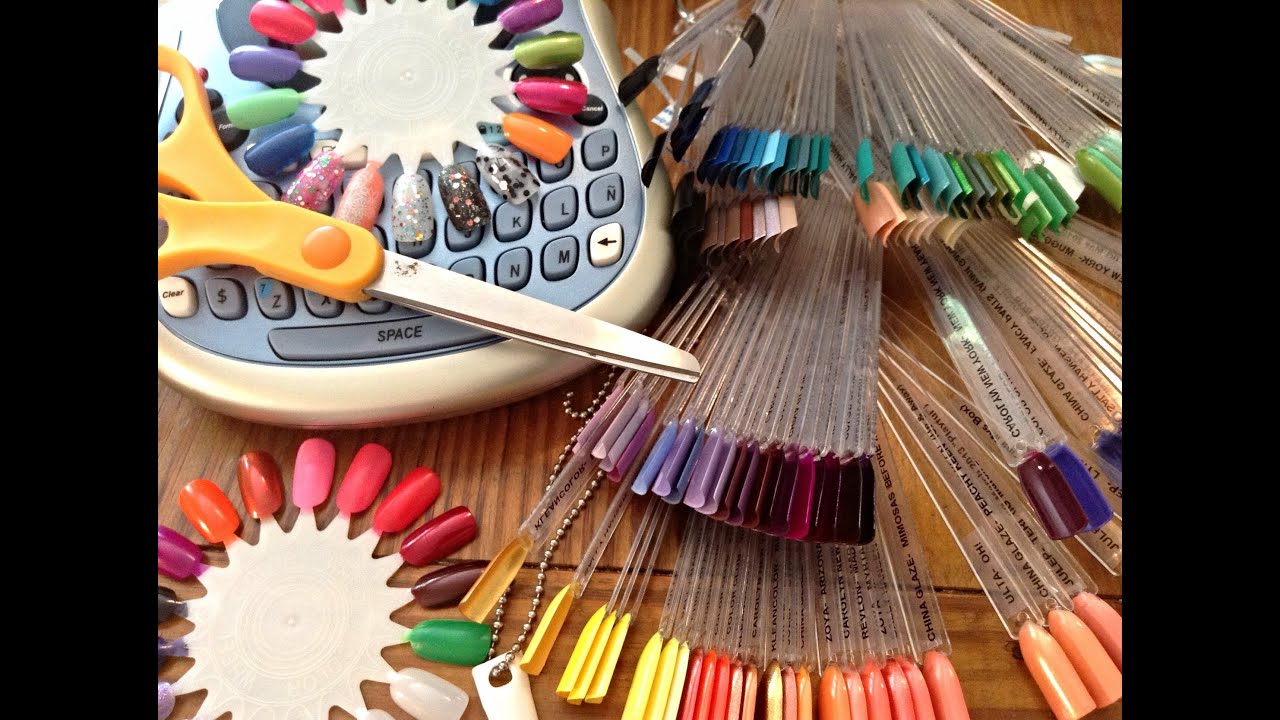 How I Swatch My Polish!!!!
