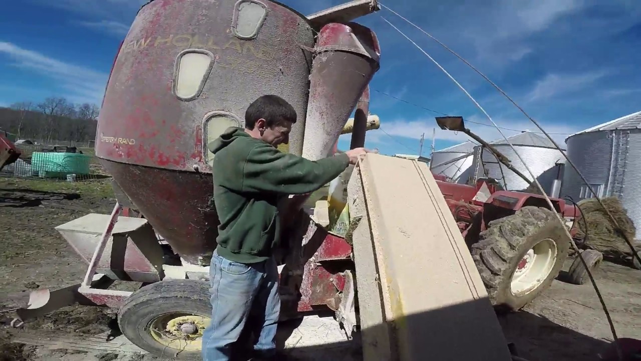 Grinding Feed for the Cattle