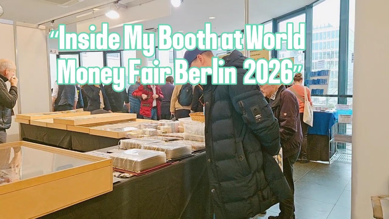 Inside My Booth at World Money Fair Berlin 🇩🇪 | Real Collectors, Real Money.