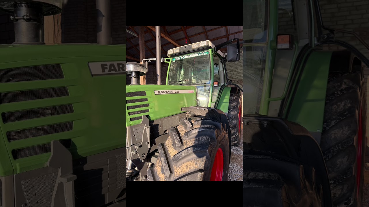 Maszyna, kt&oacute;ra nie zawodzi rolnik&oacute;w Fendt Farmer 311 #fendt #fendt_farmer #fendtlove