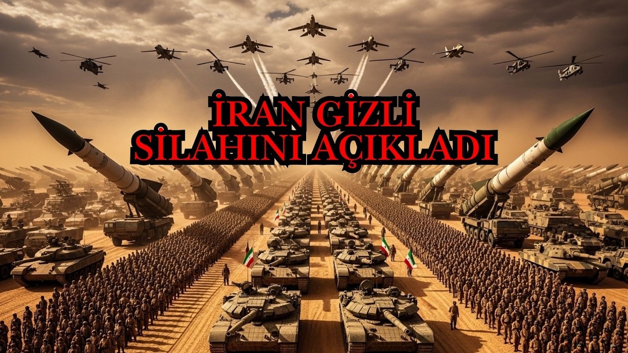 İran’ın Gizli Silahı Ortaya Çıktı! Dev Ordu ve Füze Gücü