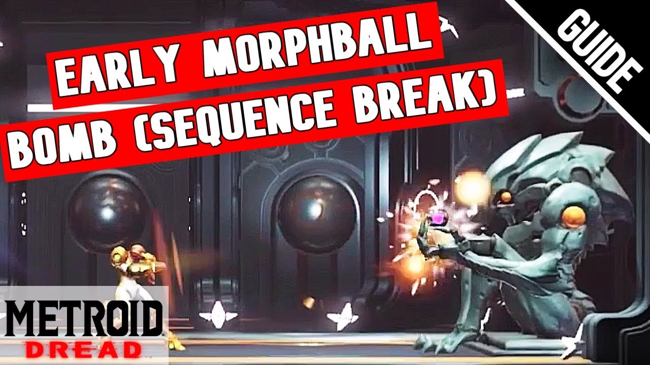 Metroid Dread: HOW TO GET MORPHBALL BOMB EARLY (Sequence Break)