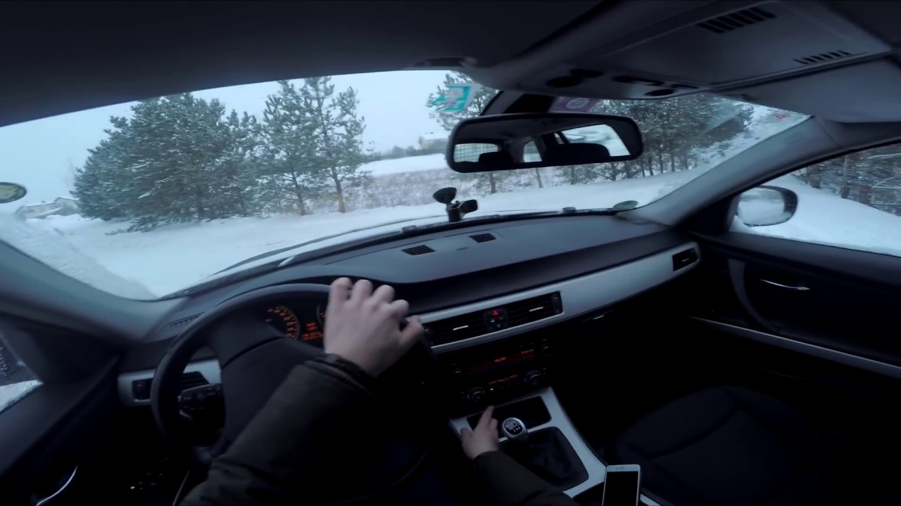 BMW 318D Touring E91 Winder Drive (Gopro, onboard)