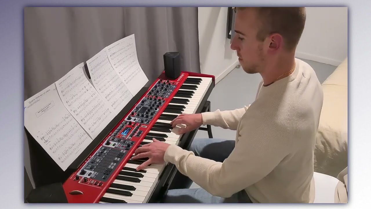 4 mots sur un piano - Version Piano - Jean-Jacques Goldman