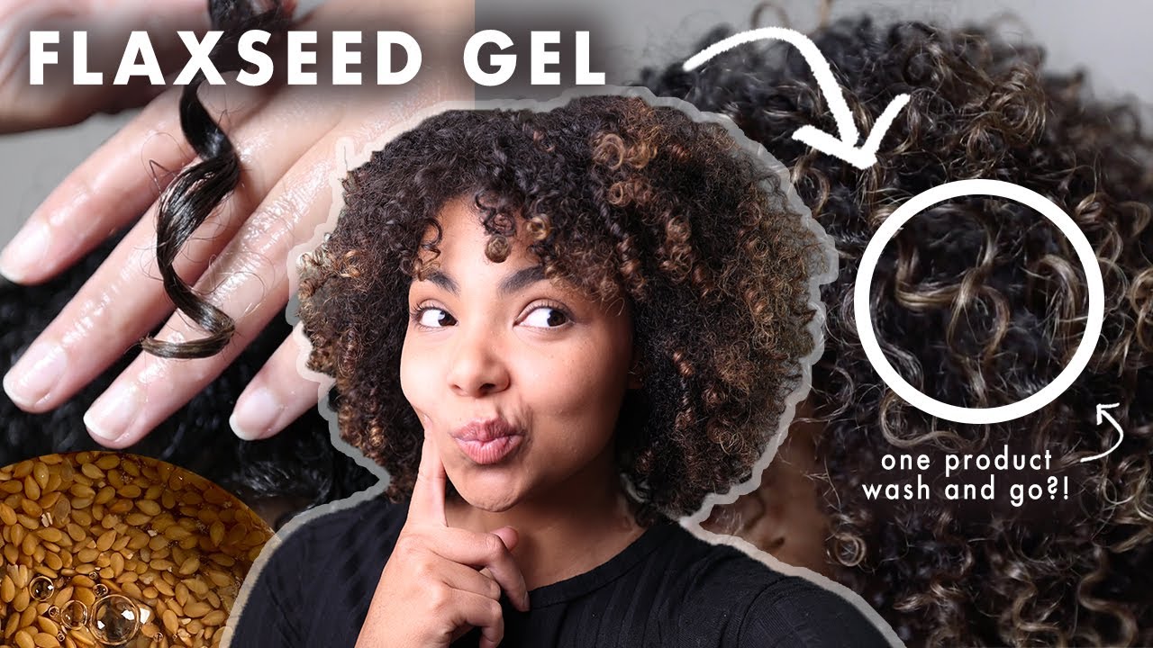 I Tried Making and Using Flaxseed Gel on My Curly Hair (again...)