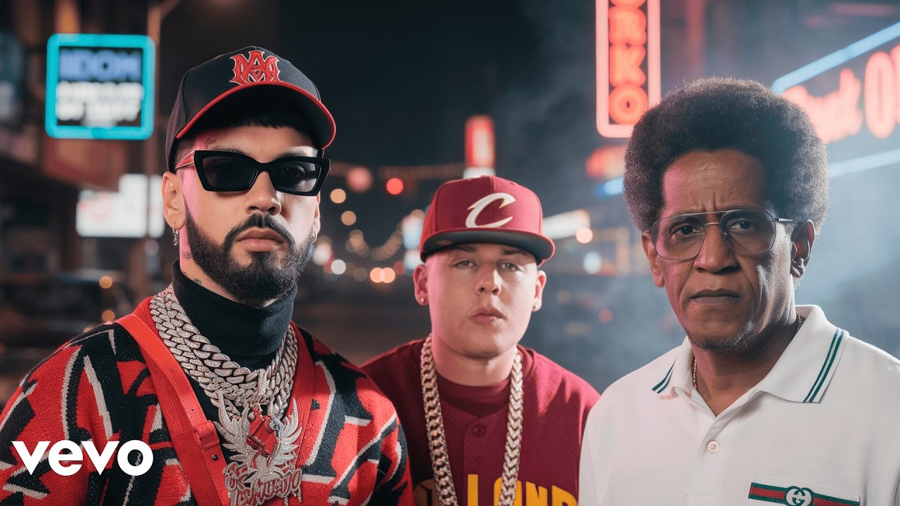 Anuel, Tego Calderon, Cosculluela - Supuestos Amigos (Official Music Video)