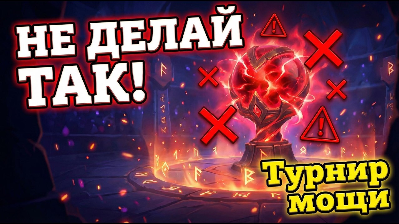 Хроники Хаоса: Турнир мощи Героев &mdash; НЕ ДЕЛАЙ ТАК! Оптимальная стратегия
