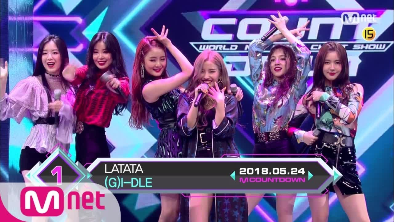 Top in 4th of May, '(G)I-DLE’ with 'LATATA', Encore Stage! (in Full) M COUNTDOWN 180