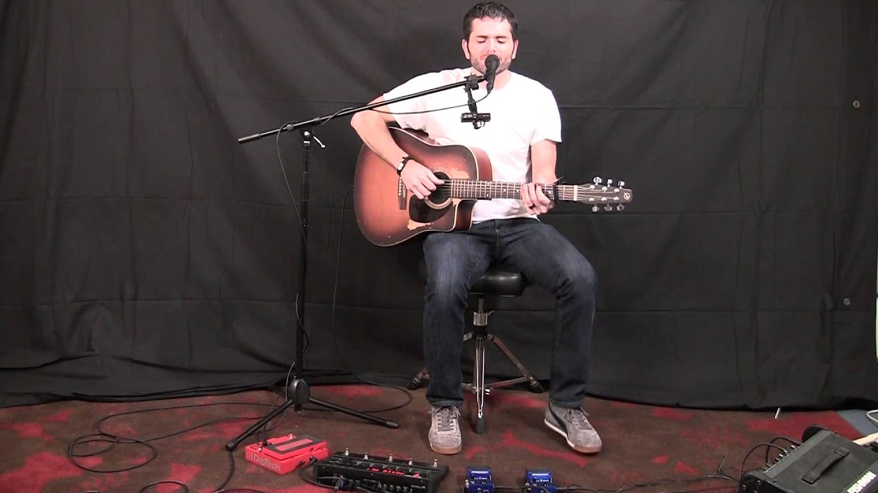Matt Calder Performing Walking on the Moon by The Police (Sting) (cover)
