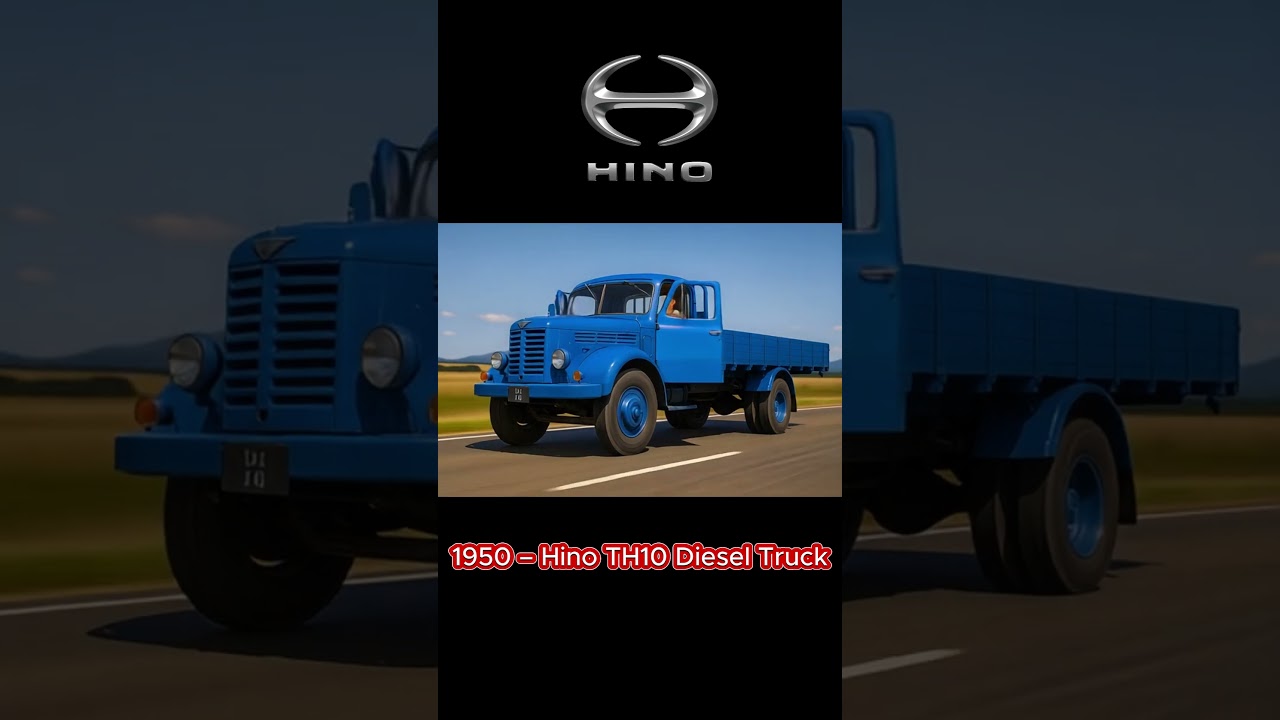 &ldquo;Evolution of Hino Trucks (1910&ndash;2025) | From Horse Wagon to Future EV Beast&rdquo;