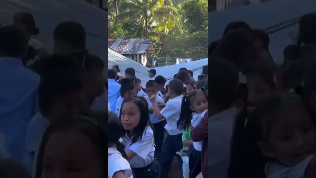Roof collapses on Philippine school amid powerful earthquake