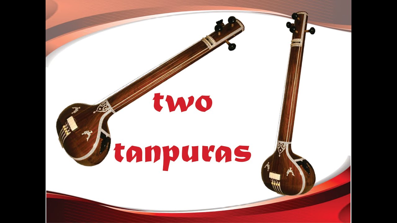 2 Tanpuras Tampura (2 horas) Drone NEE - Bb (música hindustani e carnática, meditação, estudo e paz
