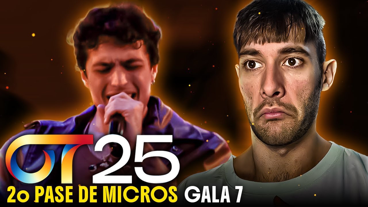 REACCION a TINHO - Let's Dance | SEGUNDO PASE DE MICROS GALA 7 | OT 2025 #OT2025