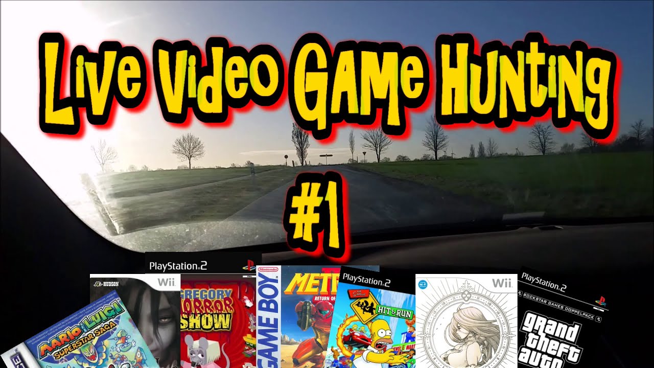 GAME Pickups mit VERSTECKTER Kamera  - Live Video Game Hunting #1 -