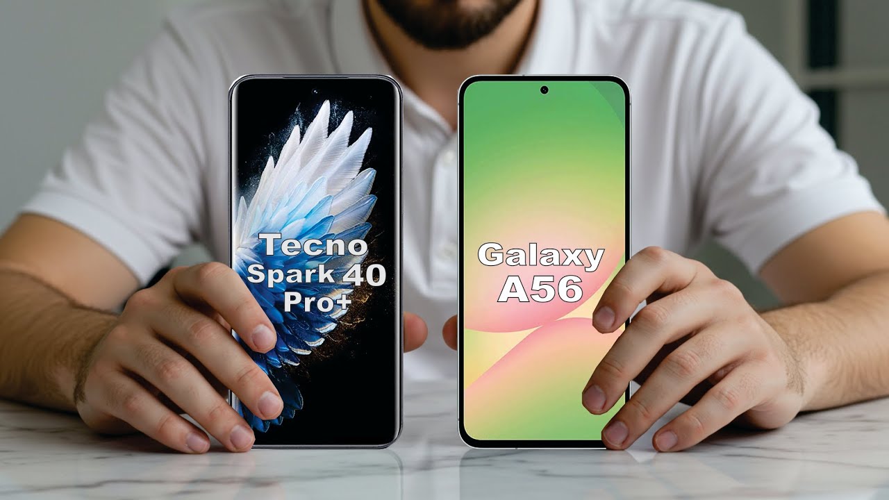 Samsung Galaxy A56 vs Tecno Spark 40 Pro+ – Worth the Extra Money?🔥