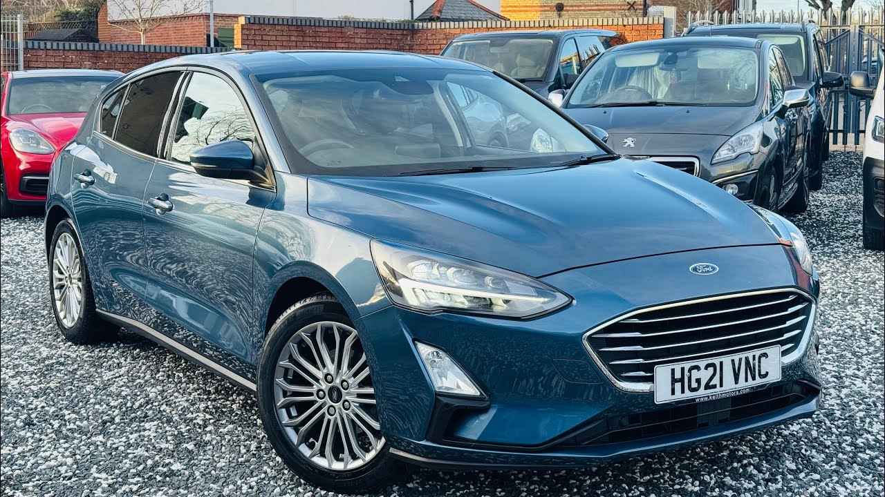 Ford Focus 9,500 miles!!! 1.0T EcoBoost Titanium X Auto Euro 6