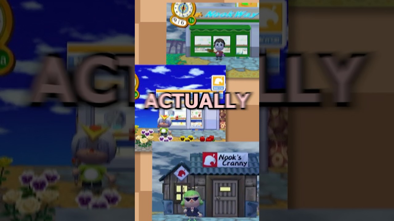 Tom Nook's Shop can DOWNGRADE ITSELF?