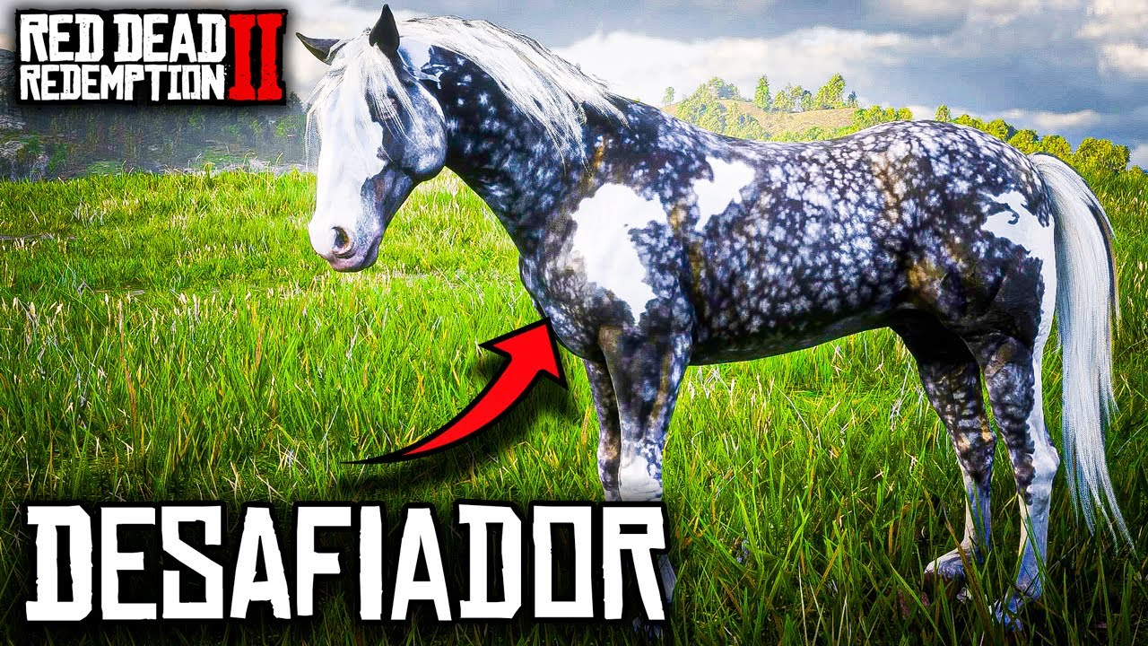 DOMANDO O RARÍSSIMO MISSOURI FOX TROTTER PRATA MANCHADO PINTO - RED DEAD REDEMPTION 2