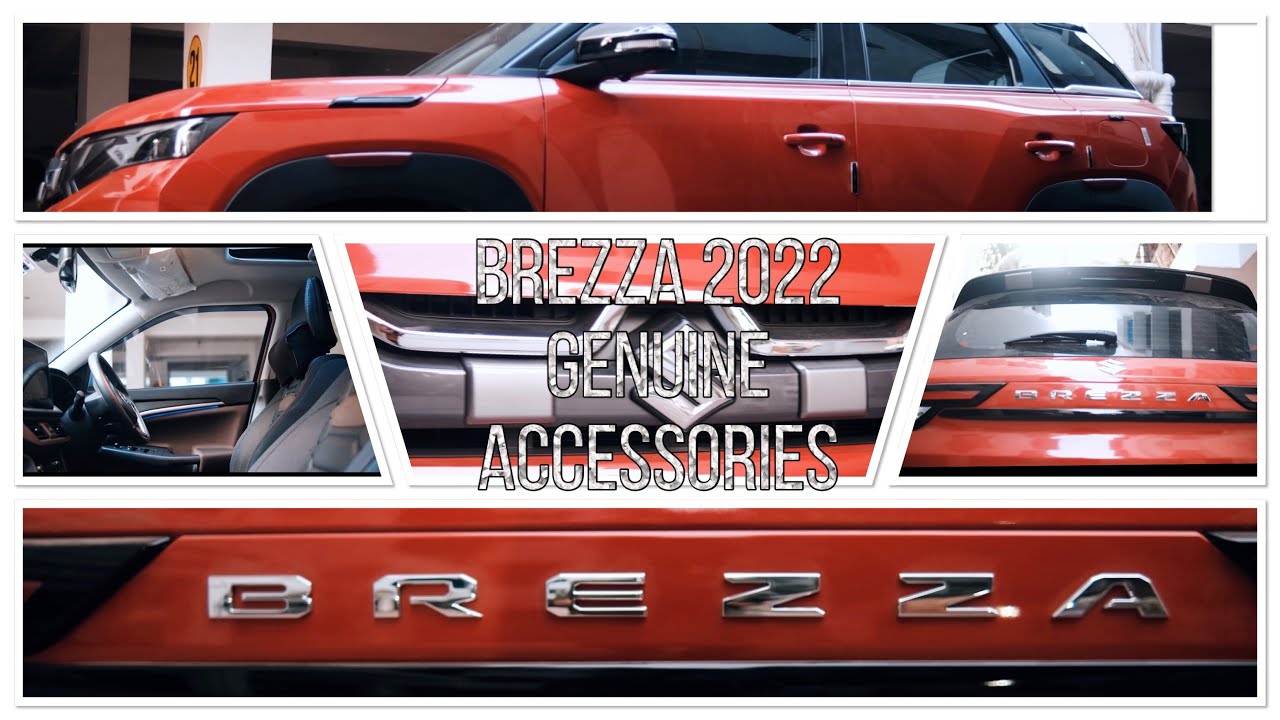 New Brezza 2022 Genuine Accessories | Brezza Accessories With Price | #brezza #accessories #maruti