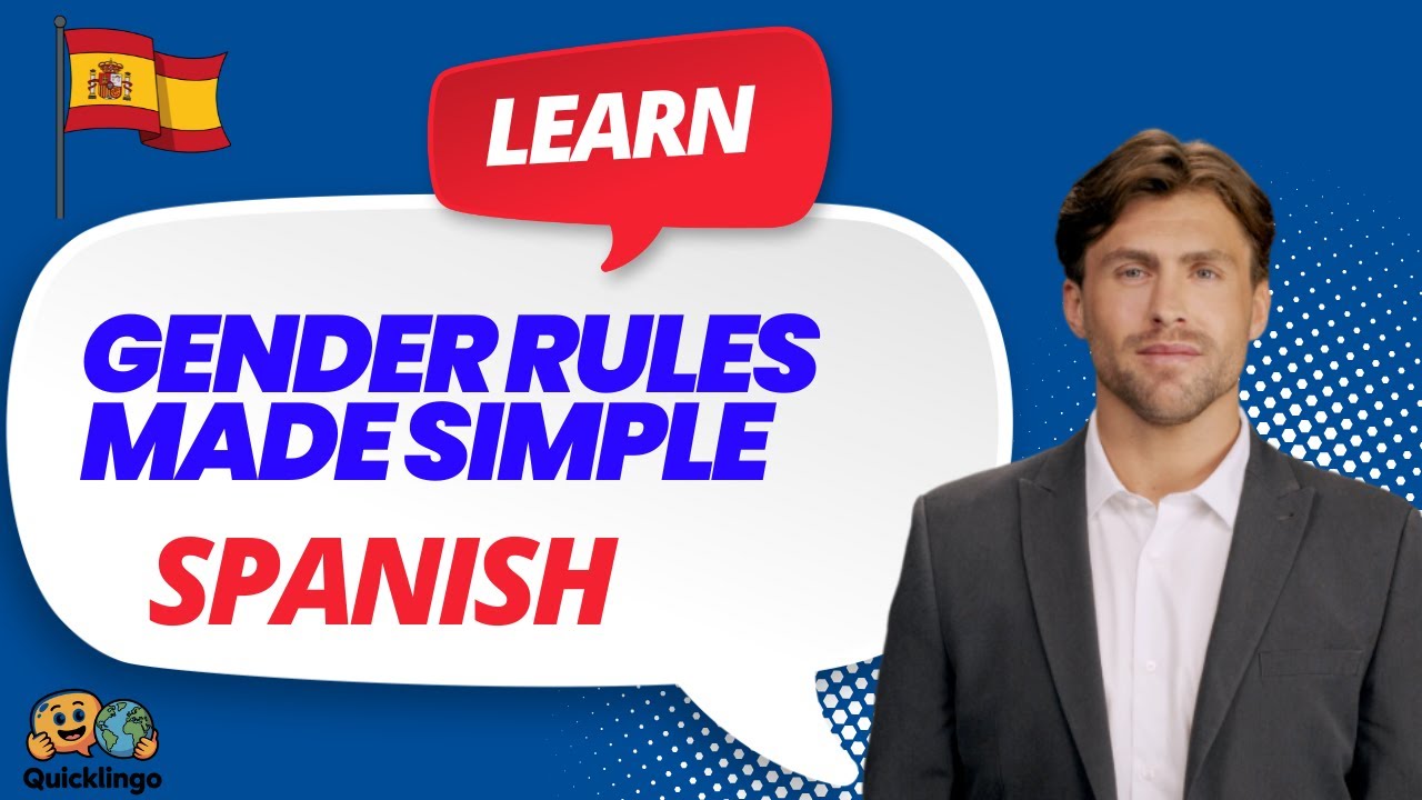 [A1] Spanish Articles & Gender Rules Made Simple