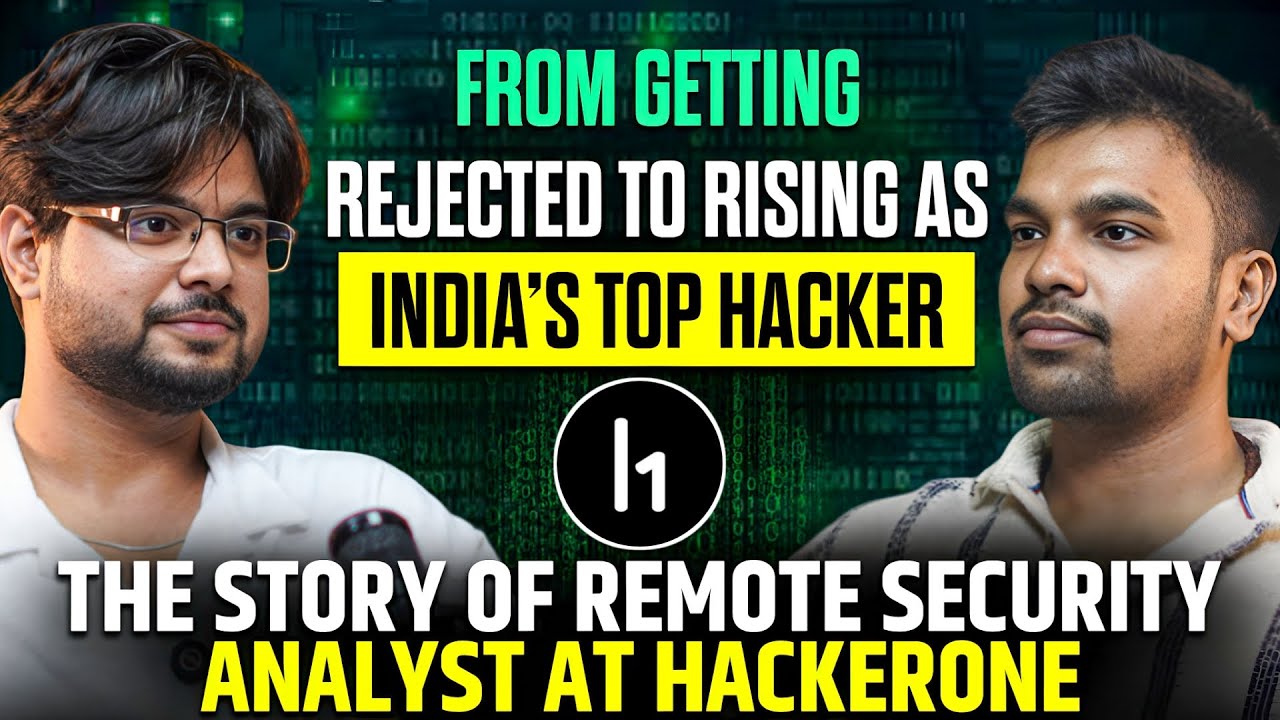 From Getting Rejected to Rising as India’s Top Hacker | Presented by CSExplained