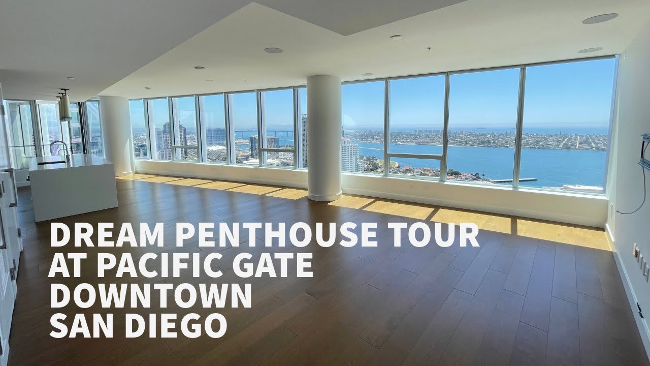 Pacific Gate 03 Penthouse Video Tour | San Diego Luxury High Rise Condo Living