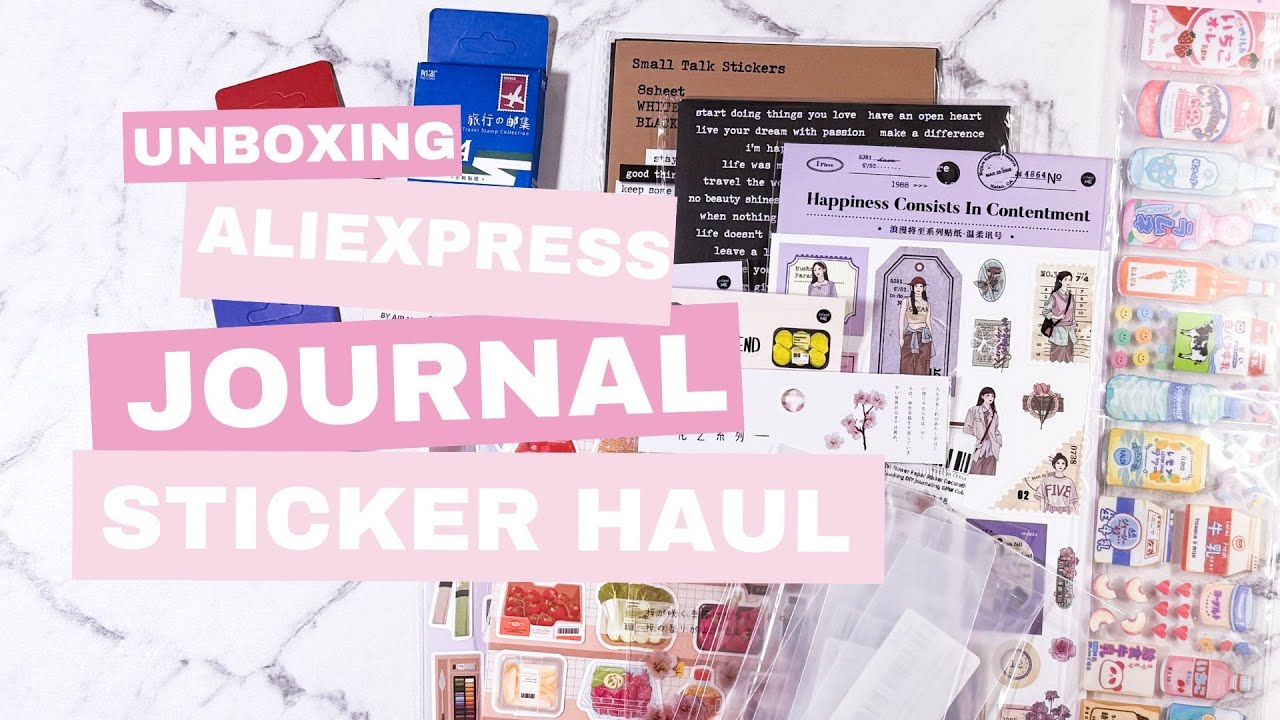Journal Haul - Lots of cute stickers!!! ✨ WITH LINKS