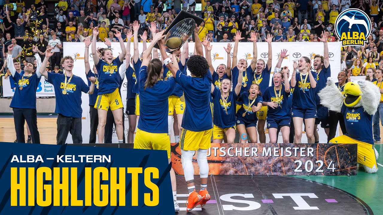 ALBA BERLIN – Rutronik Stars Keltern | Toyota DBBL 2023/24 | Playoff-Finale 5