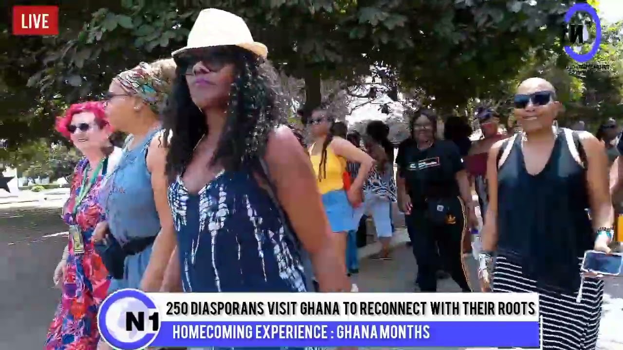 250 diasporans visit Ghana to reconnect with their roots