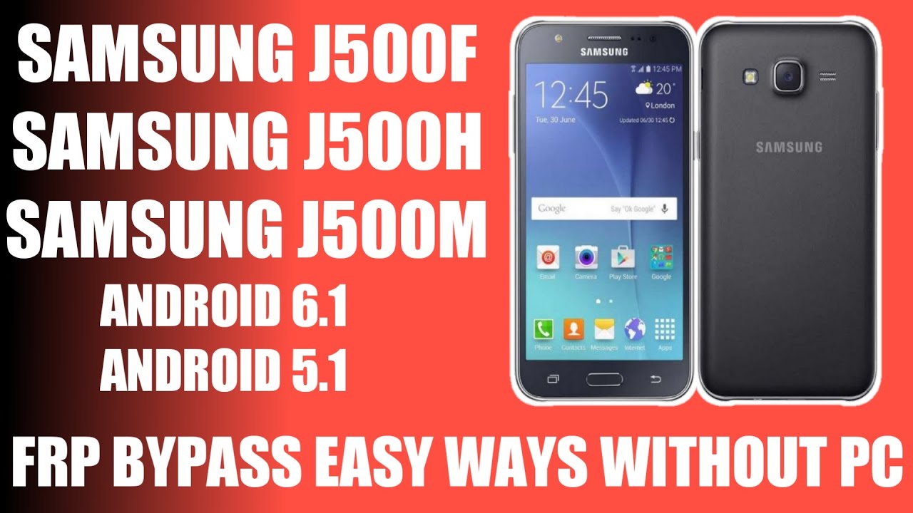 Samsung Galaxy J5 J500F Frp Unlock How To Bypass Google Account 6.0.1 Without Talkback | Without Pc