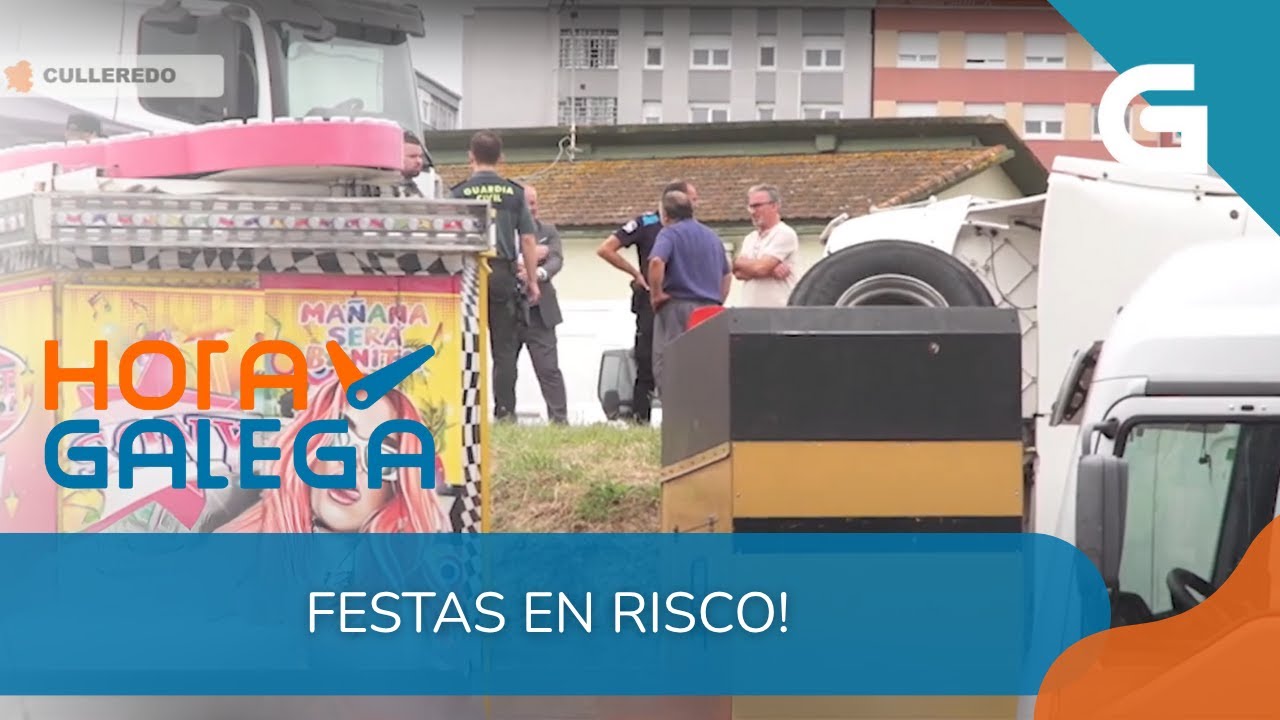 🎡 PELEA entre FERIANTES en Culleredo: o ALCALDE advirte con CANCELAR as FESTAS