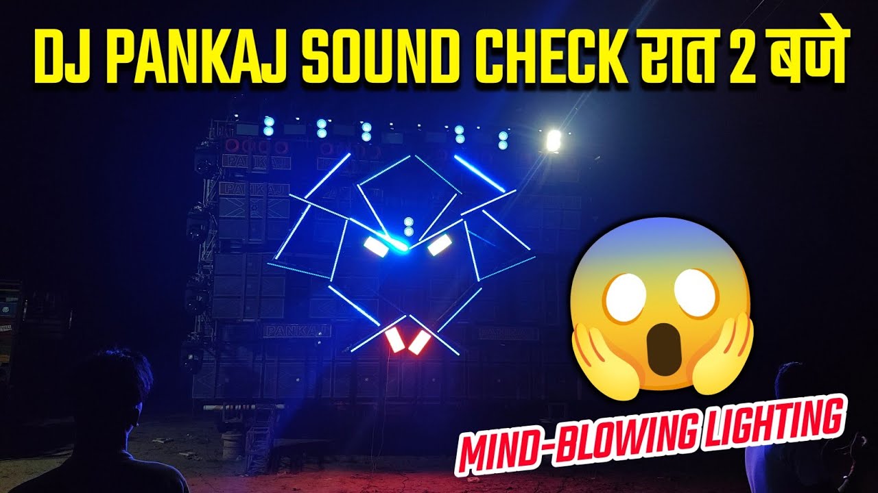 Dj Pankaj Sound Check Gambheerpur 2024 🔥