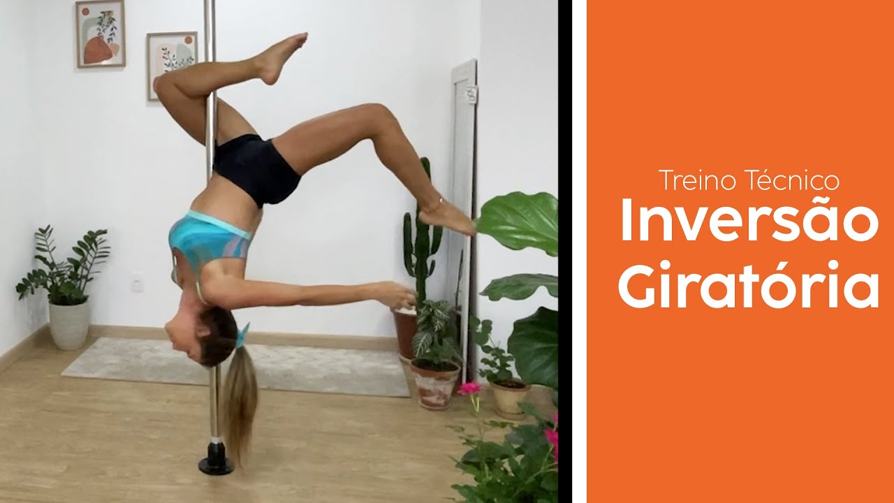 Como fazer INVERSÃO GIRATÓRIA | Pole Dance | Tati Duarte
