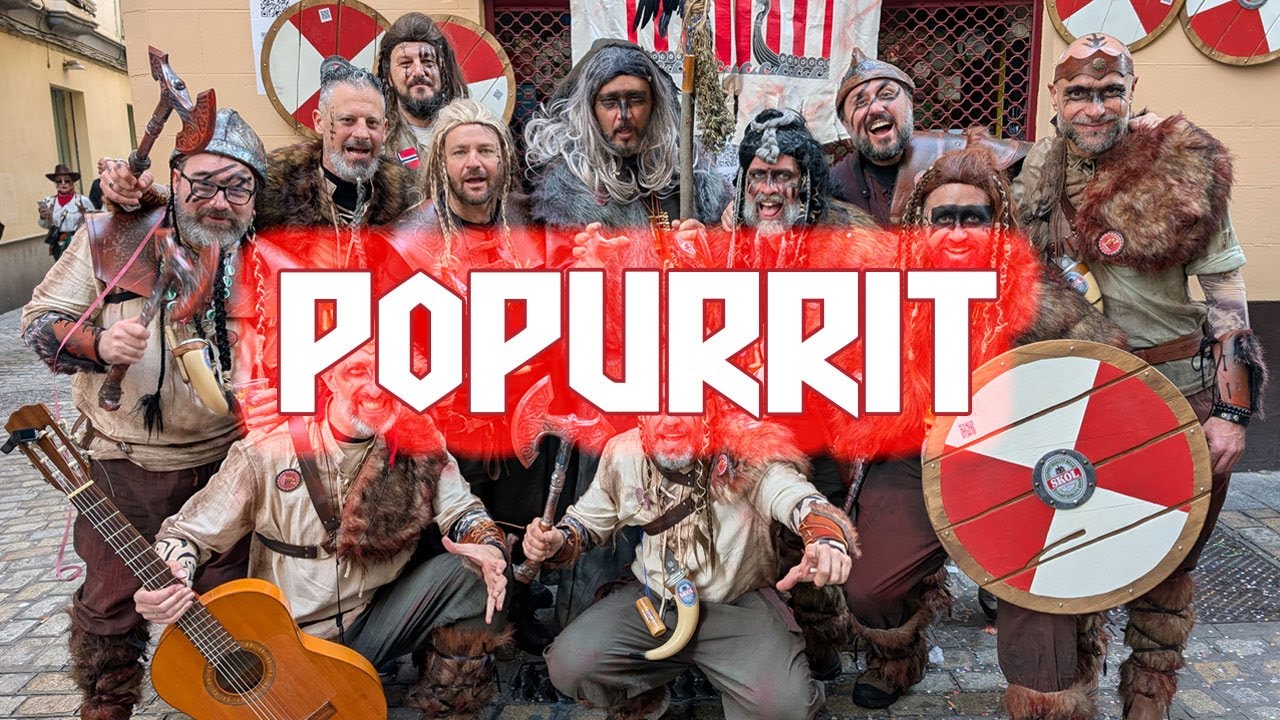 Popurrit Chirigota Callejera de Bandera 2025 - Los que paran en el Bar Halla los 7 dias de la semana