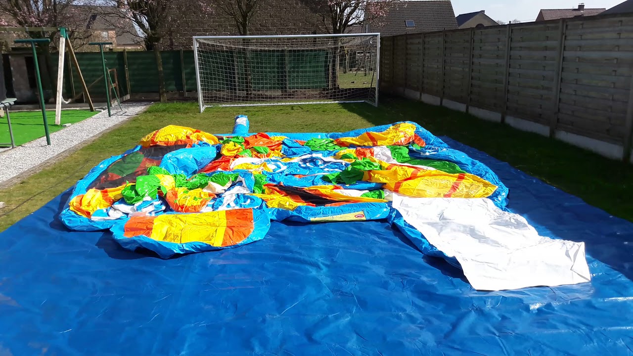 Springkasteel Multiplay Beach opbouw / opzetten