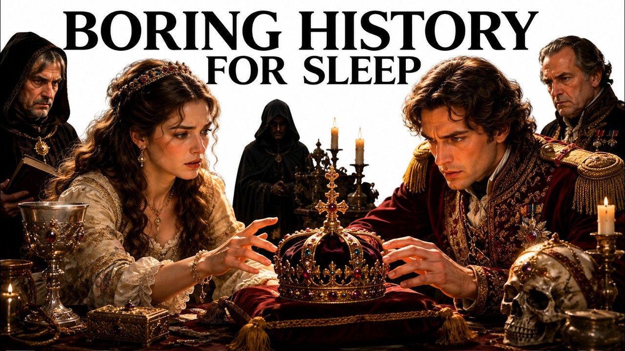 👑💎🕯️ The Most Dangerous Cursed Royal Artifacts 📜😴 | History for Sleep📜 Description