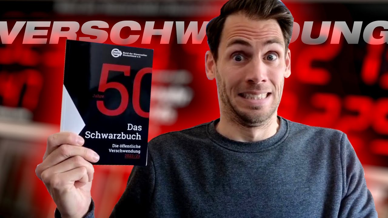 Steuerverschwendung! Die SCHLIMMSTEN F&auml;lle aus dem Schwarzbuch 2022!