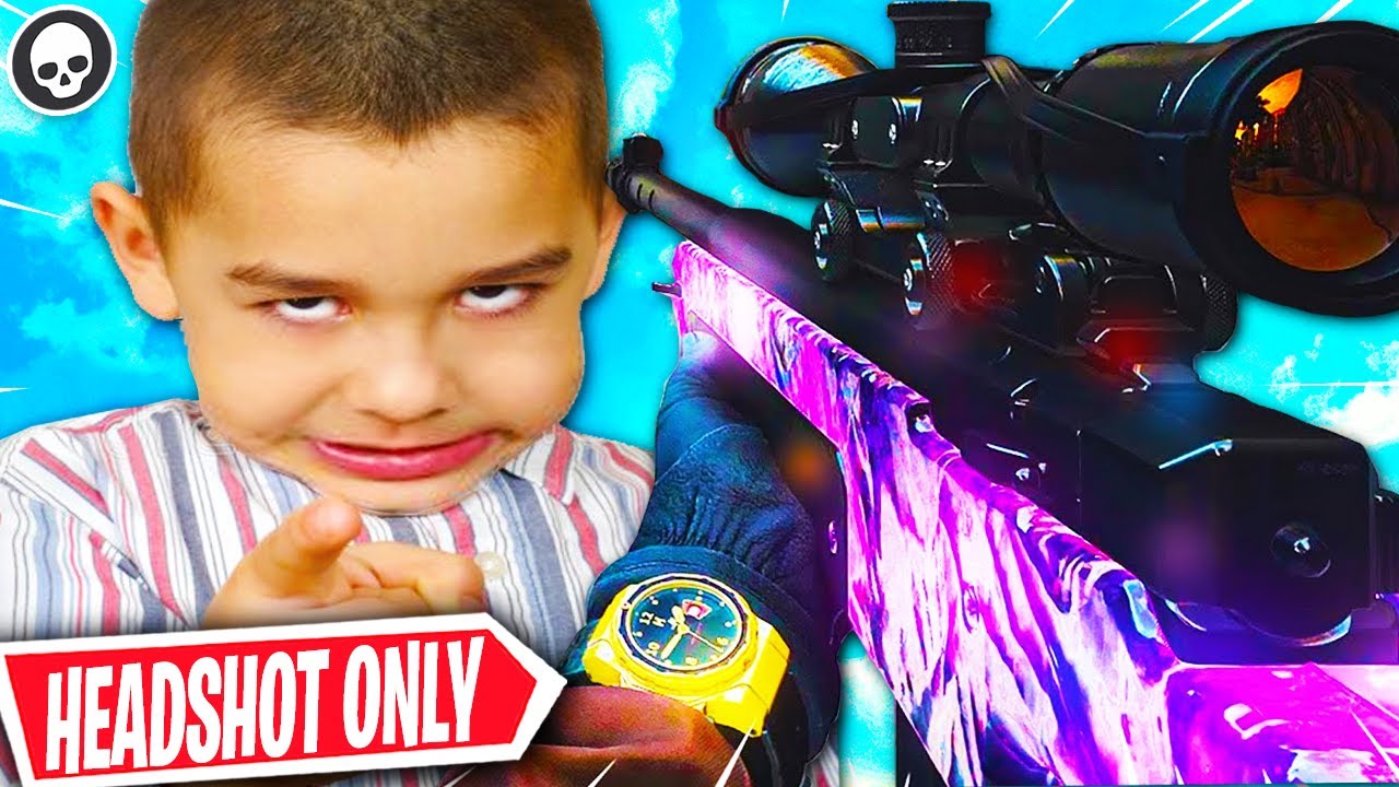 1V1 VS THE BIGGEST TRASH TALKER ON COLD WAR.. but its on headshots only (Cold War 1V1 Trolling)