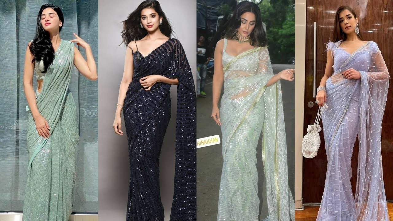 Latest stunning partywear saree || New sarees collection for girls & women || TREND SEARCH