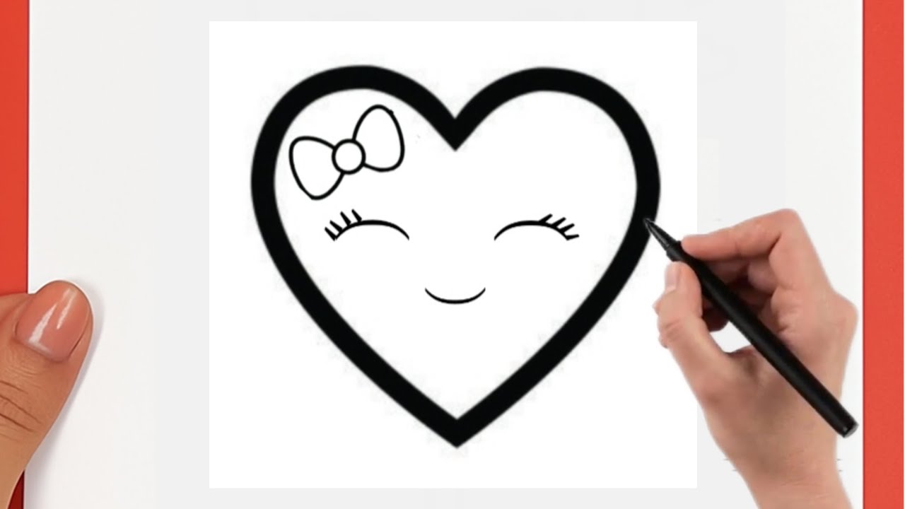 How to draw a heart