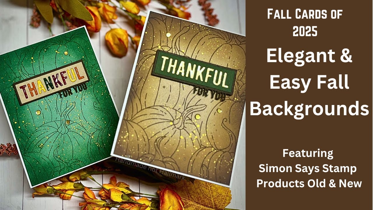 How I Made These Gorgeous Fall Cards With Simon Says Stamp!