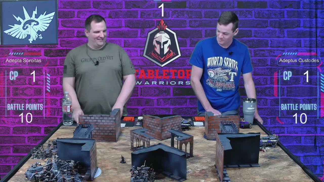 Adepta Sororitas vs Adeptus Custodes - 10th Edition Warhammer 40K Battle Report #warhammer40k