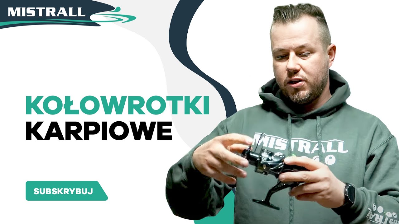 TOP KOŁOWROTKI GRUNTOWE I KARPIOWE Z WOLNYM BIEGIEM MISTRALL CARP