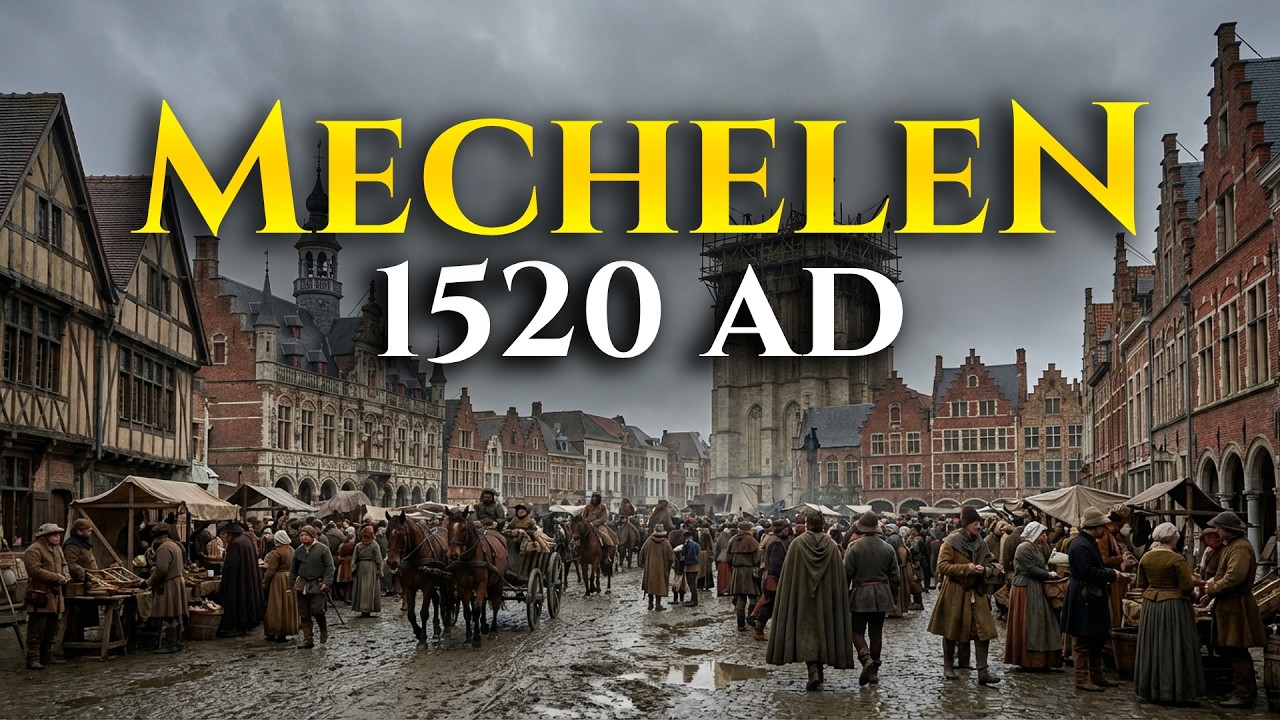 Przywr&oacute;cenie Mechelen w 1520 r.&hellip; (Rekonstrukcja AI)