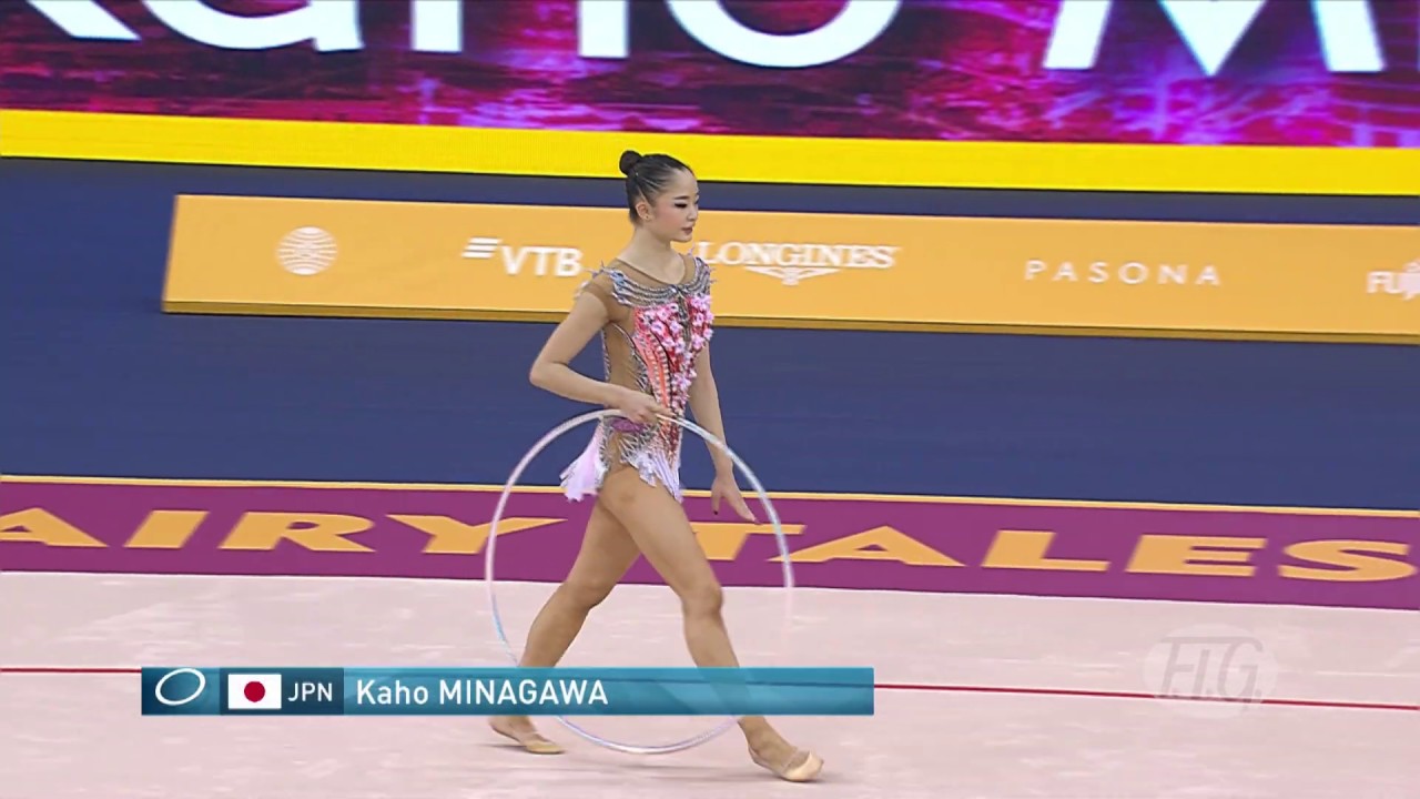2019 Rhythmic Worlds, Baku (AZE) – Kaho MINAGAWA (JPN), qualifications Hoop