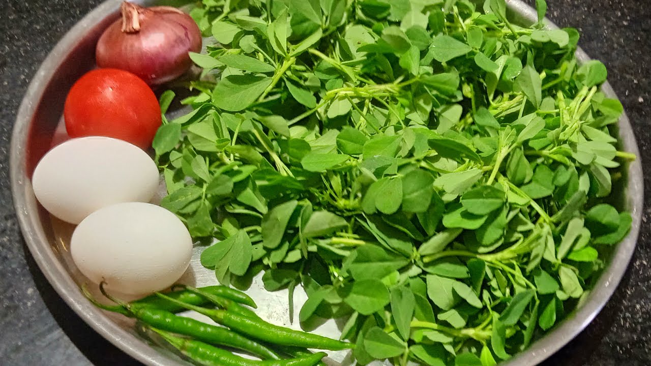 Methi Anda Bhaji।मेथी अंडा भाजी।methi anda bhaji recipe। मेथी भाजी।methi anda bhurji।methi ki bhaji।